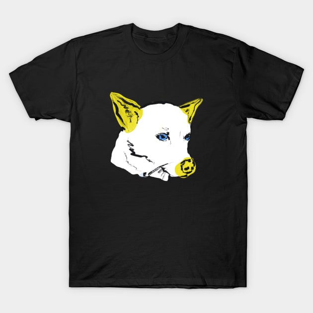 jindo pop art T-Shirt by B_prapaipim